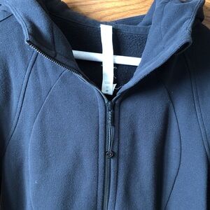 lululemon athletica Black Hooded Zip Jacket